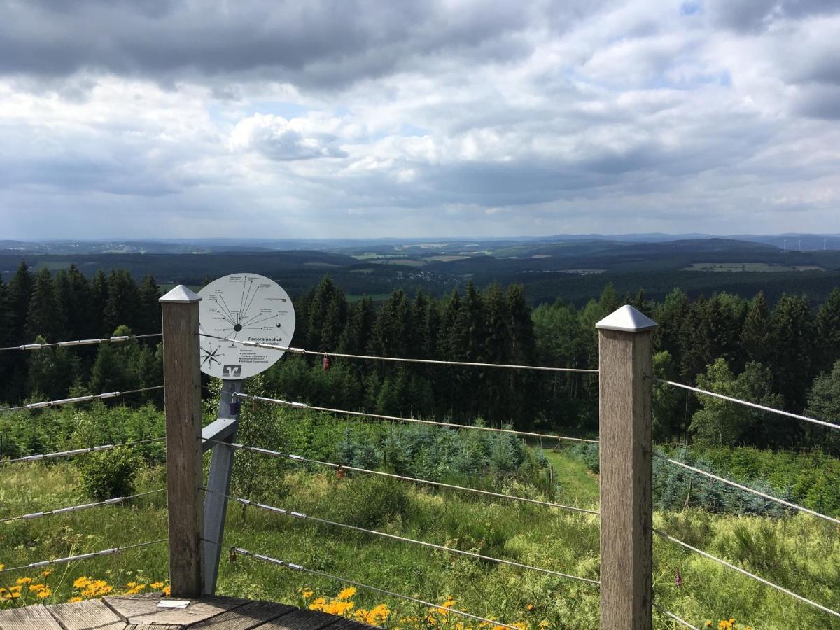 Pension Zum Rothaarsteig Netphen Dış mekan fotoğraf